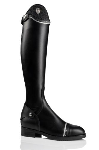 Ridstövel 0558 svart/silver