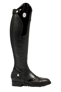 Ridstövel 1540 svart/svart lack