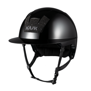 KASK KOOKI LADY PURE SHINE BLACK SWAROVSKI CARPET