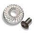 Aluminum Extended Mag. Catch Button (Silver) and Screw (kopia)