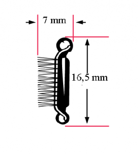 Fönsterlist YM52RP stel 1,8 m