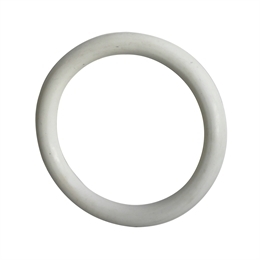 Gummi ring Knapen vit 5 styck