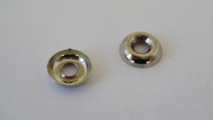 Klädselbricka 4# 10 st Rostfri