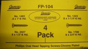 Skruv sortiment FP-104