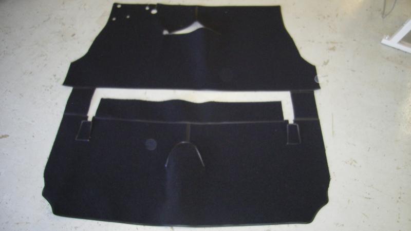 1950-1958 matta Klippt lugg 2 dr