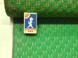 Original tyg OT111042 GRÖN GULD SILVER