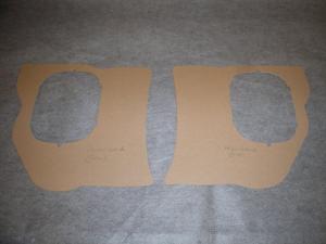 Kickpanel Papp Cad-59 Öppna