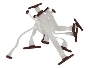 Knappband med spärr pinne  75 mm 20 styck