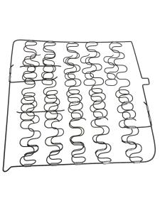 Resårstomme Rygg fram Höger passagerarsida
