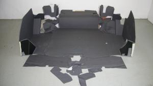 1960 Bagage  Papp/matta Cadillac Cab med el lås