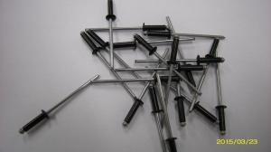 Popnit svarta 25 styck 10 mm