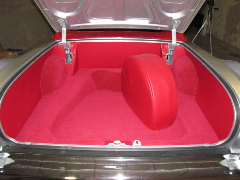 1956 Bagage Hel matta Cadillac Coupe utan el lås