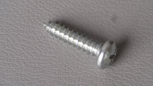 Plåtskruv blank 4,2*19 mm osthuvud