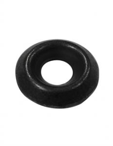 Svart eloxerad bricka 4,7 mm