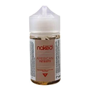 AMERICAN PATRIOTS (50ML, SHORTFILL) - NAKED 100