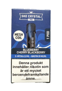 SKE CRYSTAL PRO MAX POD ENGÅNGSPOD