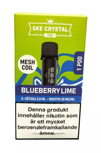 SKE CRYSTAL PRO MAX POD ENGÅNGSPOD