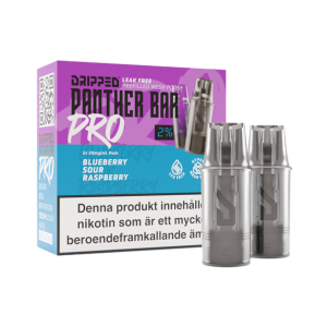 BLUEBERRY SOUR RASPBERRY (2ML, 20MG NICSALT) - PANTHER BAR PRO