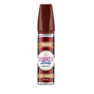 CAFÉ TOBACCO (50ML, SHORTFILL) - DINNER LADY TOBACCO