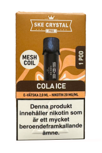 SKE CRYSTAL PRO MAX POD ENGÅNGSPOD