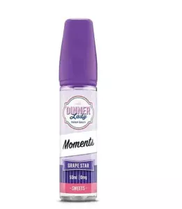 GRAPE STAR (50ML, SHORTFILL) - DINNER LADY MOMENTS