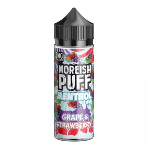 GRAPE & STRAWBERRY (100ML SHORTFILL) - MOREISH PUFF MENTHOL
