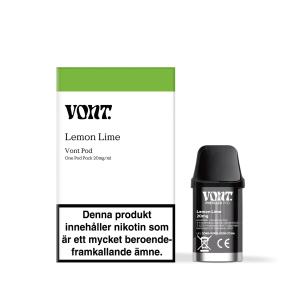 LEMON LIME (20MG, ENGÅNGSPOD) - VONT POD