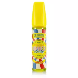 LEMON TART (50ML, SHORTFILL) - DINNER LADY DESSERTS