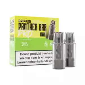 SOUR APPLE (2ML, 20MG NICSALT) - PANTHER BAR PRO