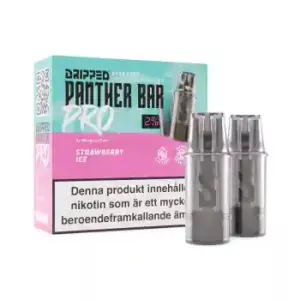 STRAWBERRY ICE (2ML, 20MG NICSALT) - PANTHER BAR PRO