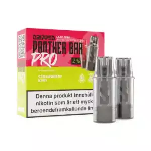 STRAWBERRY KIWI (2ML, 20MG NICSALT) - PANTHER BAR PRO