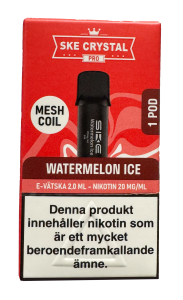 SKE CRYSTAL PRO MAX POD ENGÅNGSPOD