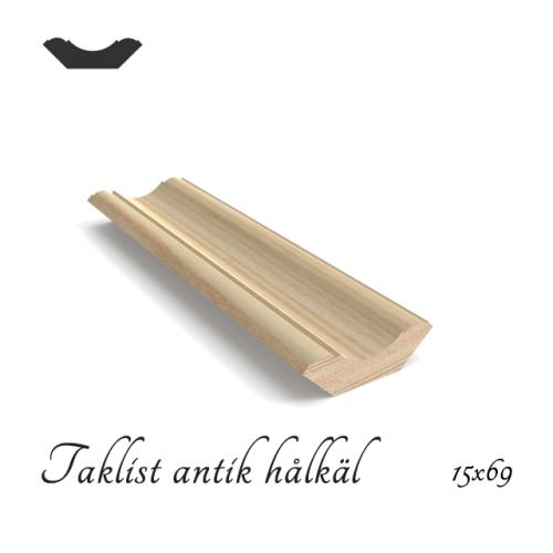 Taklist Antik Hålkäl (A kvalitet)