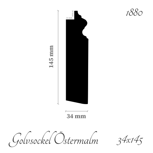 Golvsockel Östermalm