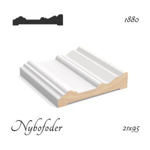 Nybofoder Vitmålad (B-kvalitet)