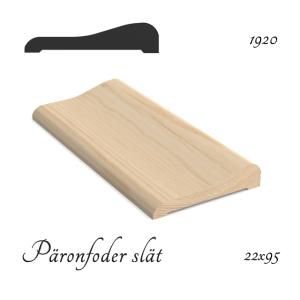Päronfoder slät