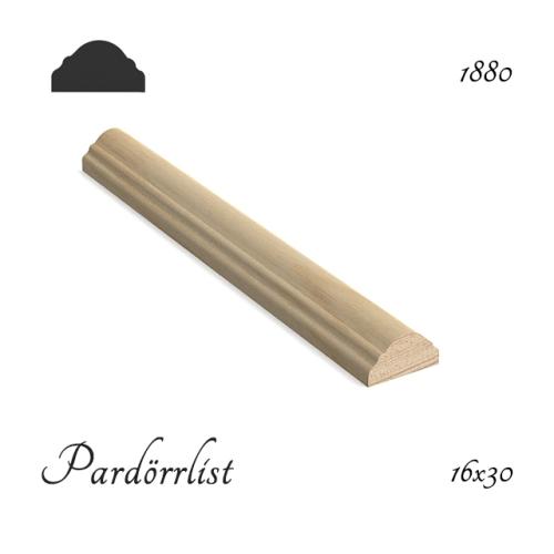 Pardörrlist