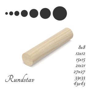 Rundstav (A-kvalitet)