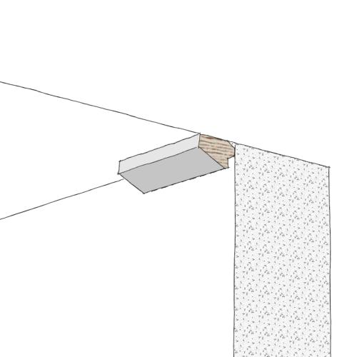 Taklist Skugga (A-kvalitet)