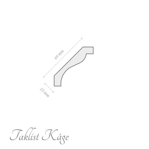 Taklist Allmoge Kåge