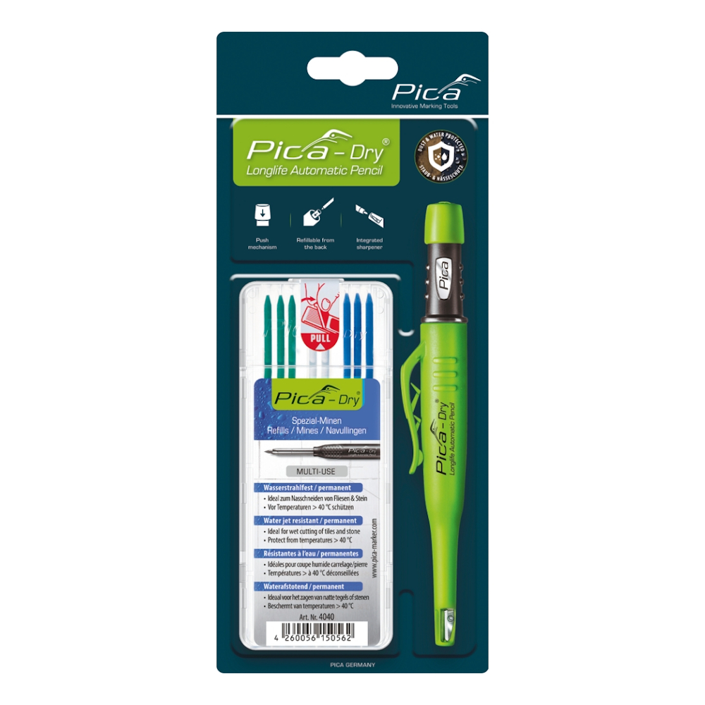 Dybhulsmarkør Dry+Pen 4040 Pica