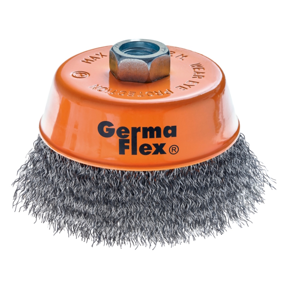 Pottebørste Wavy M14 60mm Germaflex