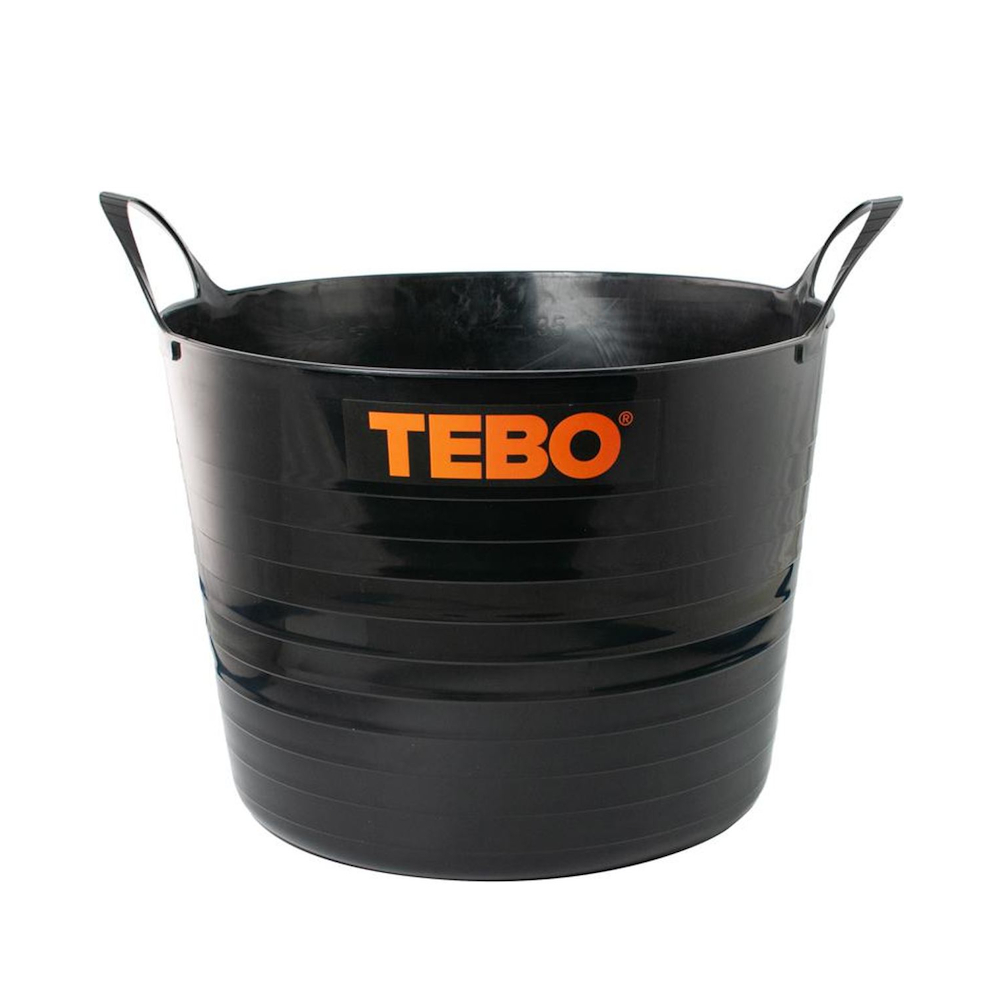 Flex Spand 40 Liter Sort Tebo