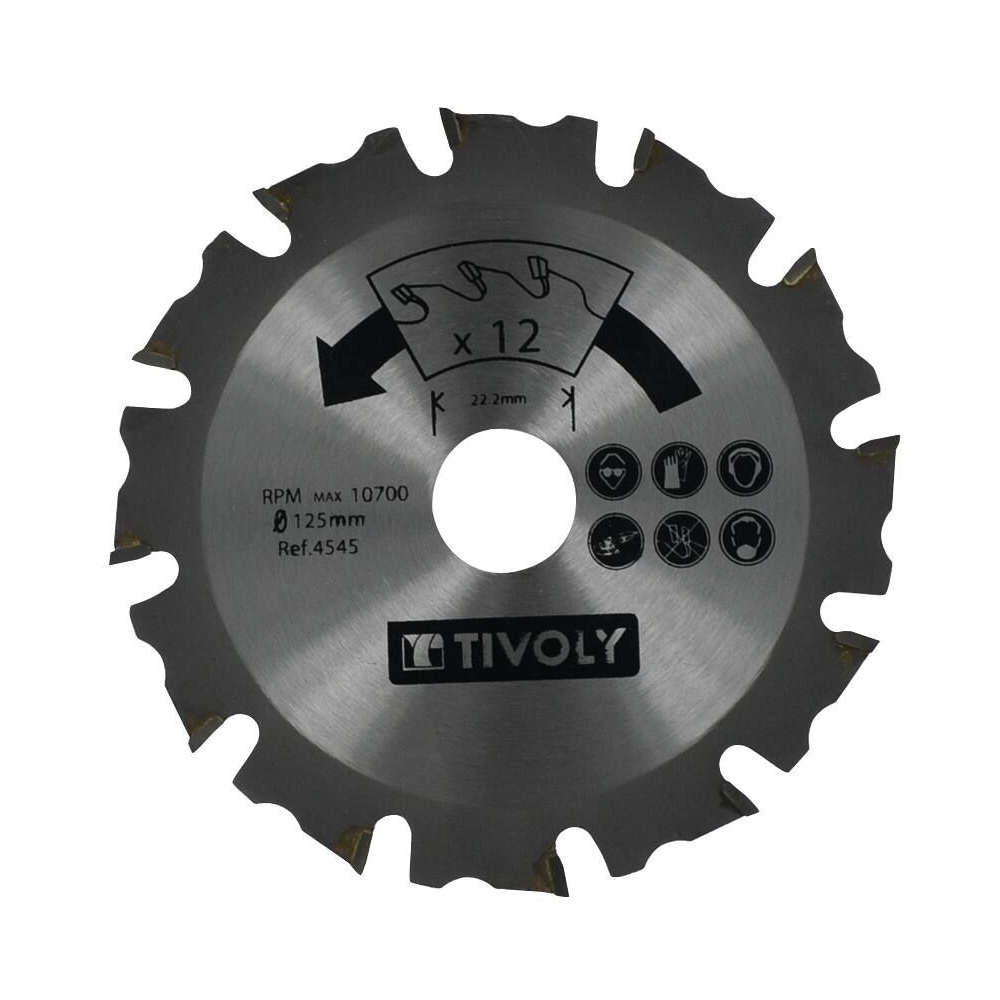 Form- Og Fræseklinge 125mm Tivoly