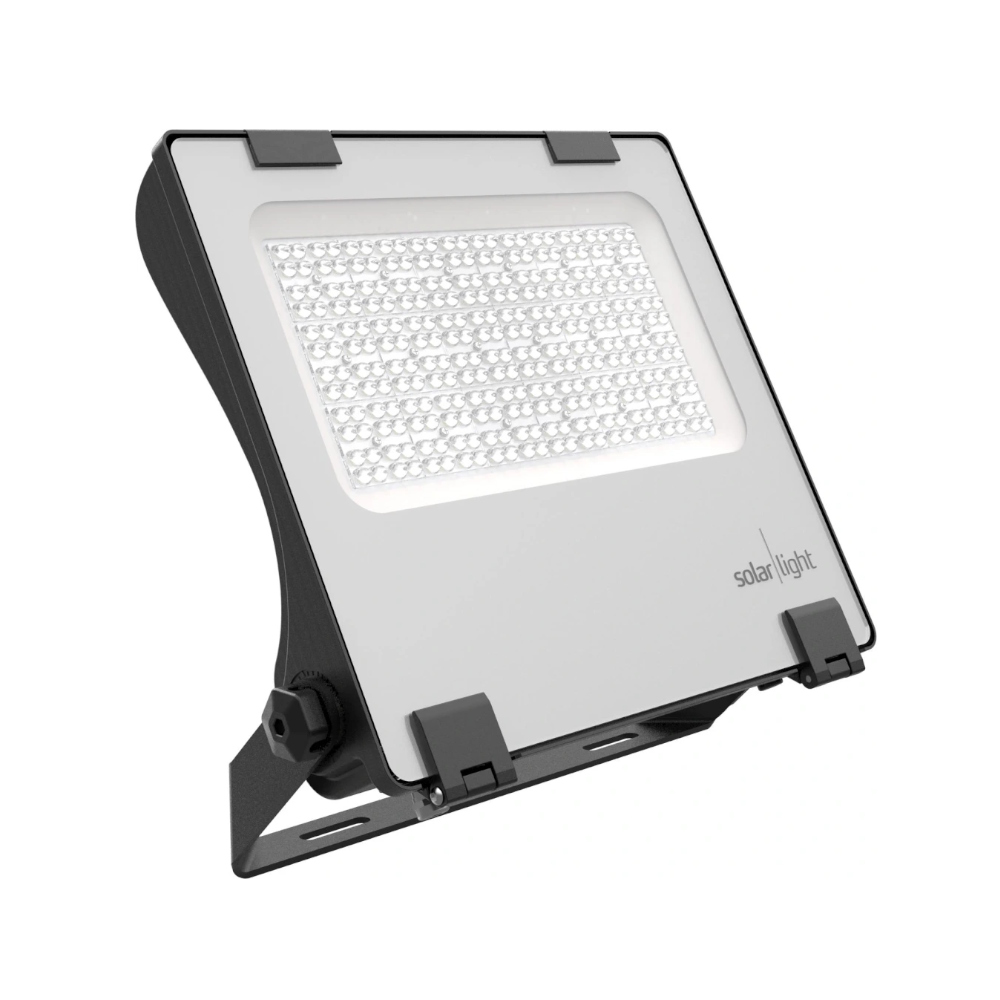 Santana Floodlight Asymmetrisk 840 Dali 200W 220-240V IP66 Sort Solar Light
