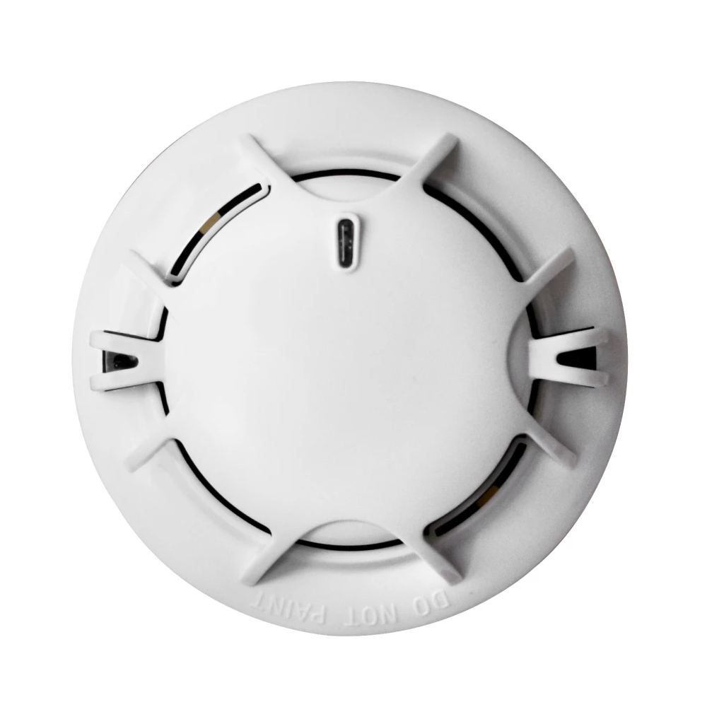 Konventionel Multisensor Branddetektor Røg/Varme 9,5-28VDC IP2X Hvid Kidde Commercial