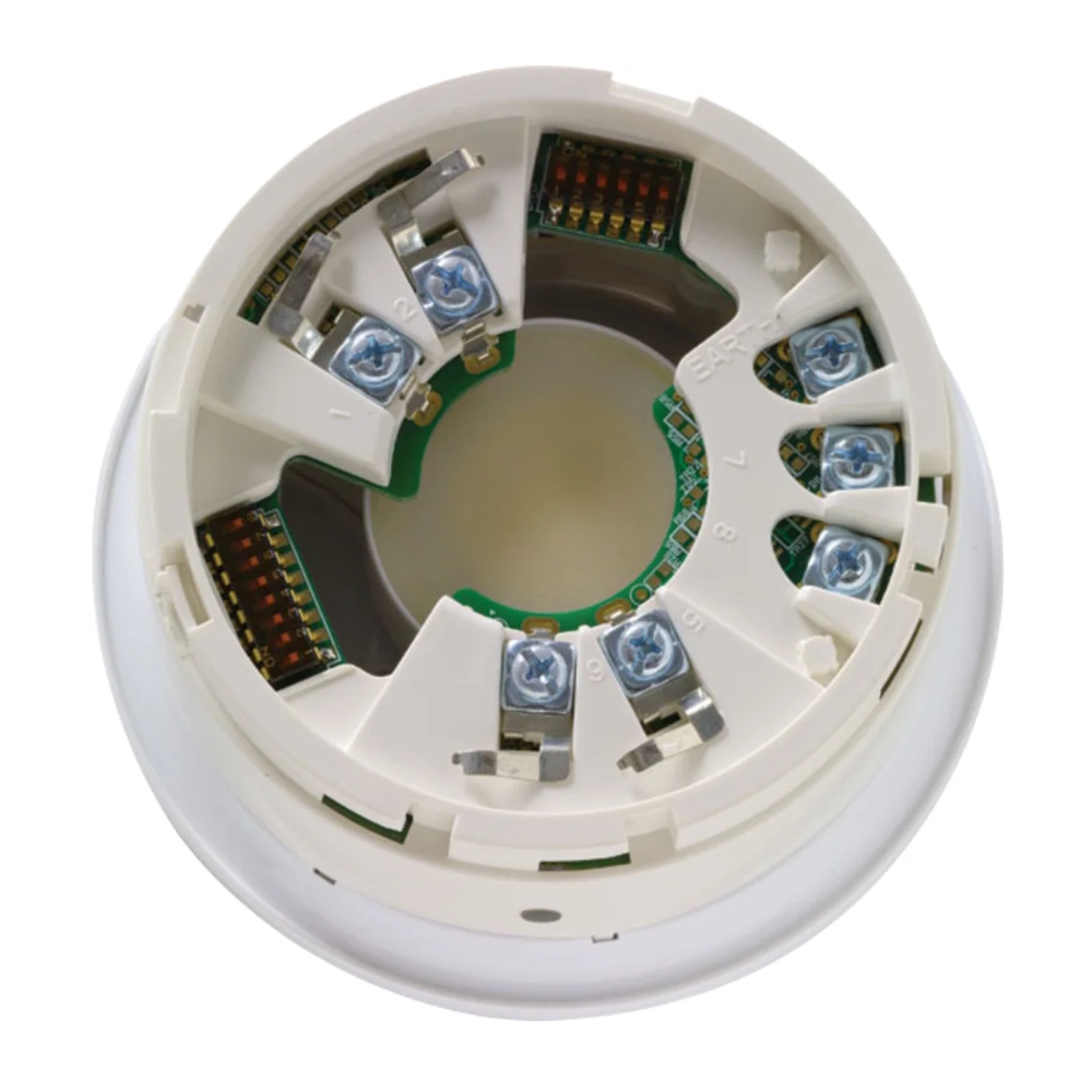 Basissirene Med Isolator 0,05A 24VDC IP21 Hvid Kidde Commercial