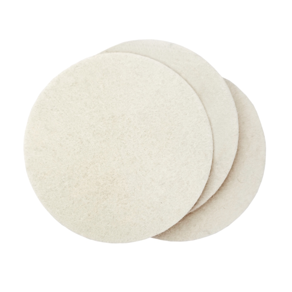 Filtpude Med velcro 125mm 3stk Germaflex