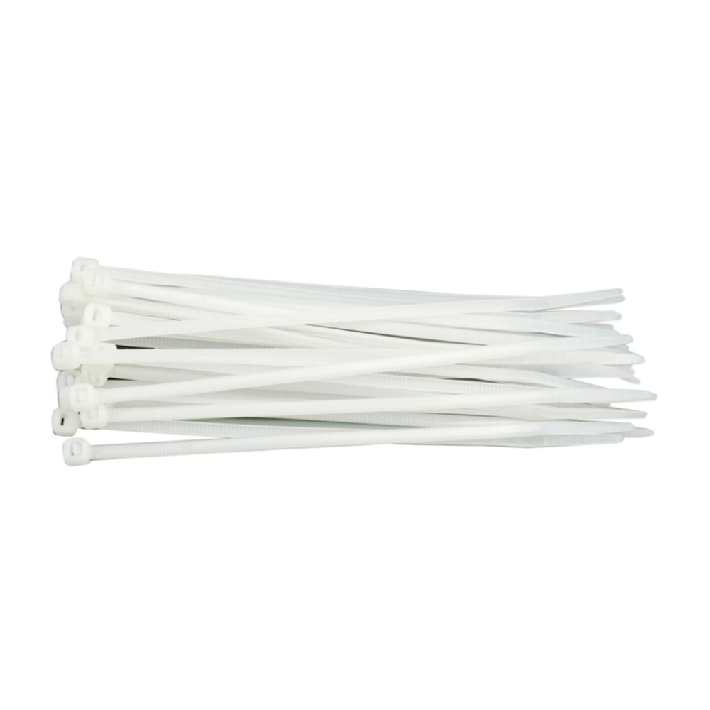 Kabelbindere Nylon 430x4,8mm Hvid 100stk Vorel