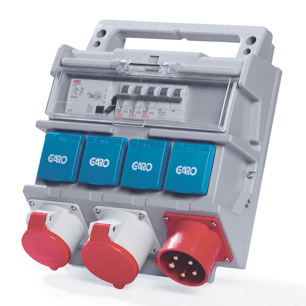 Udtagscentral Bag 32A 400V Garo